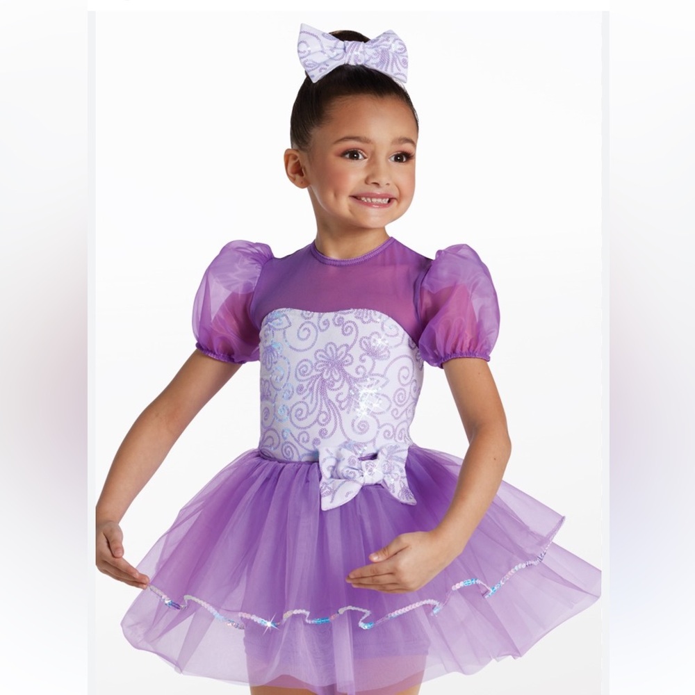 Lilac Princess Tutu Dress Kids Costume